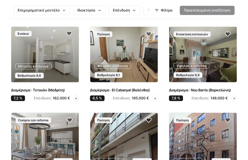Vista de Cassandra AI para Inversores