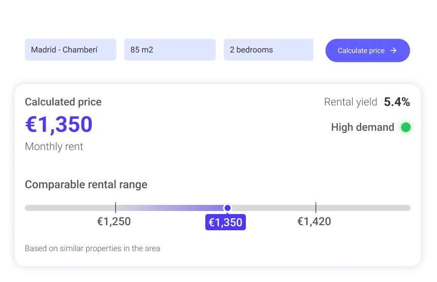 Valorar alquiler vivienda con datos reales