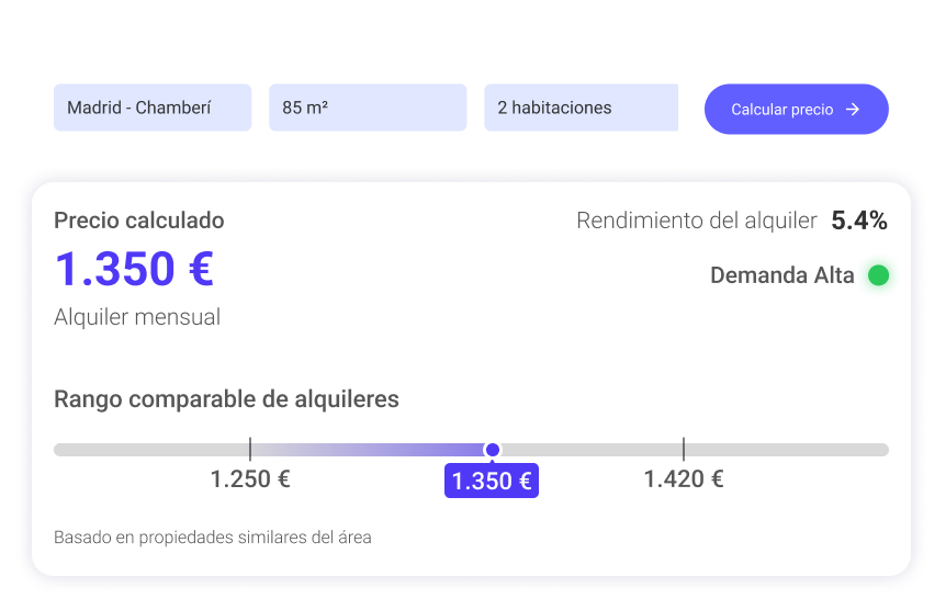 Valorar alquiler vivienda con datos reales