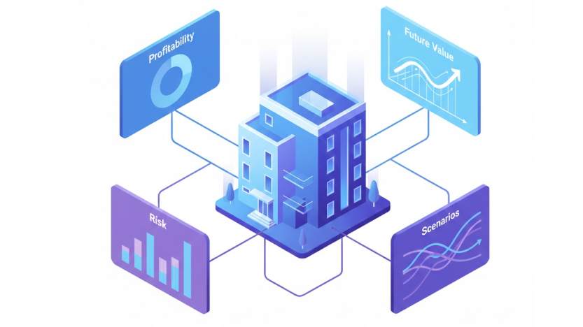 Evaluación de propiedades específicas con escenarios futuros