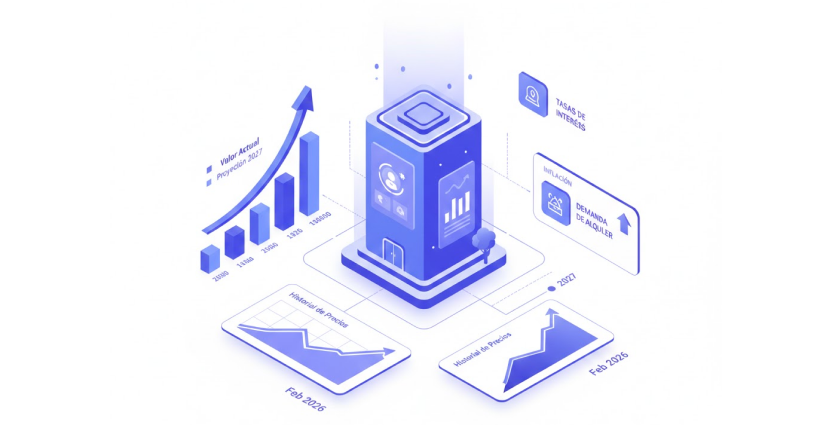 Modelo predictivo en inversión inmobiliaria con escenarios