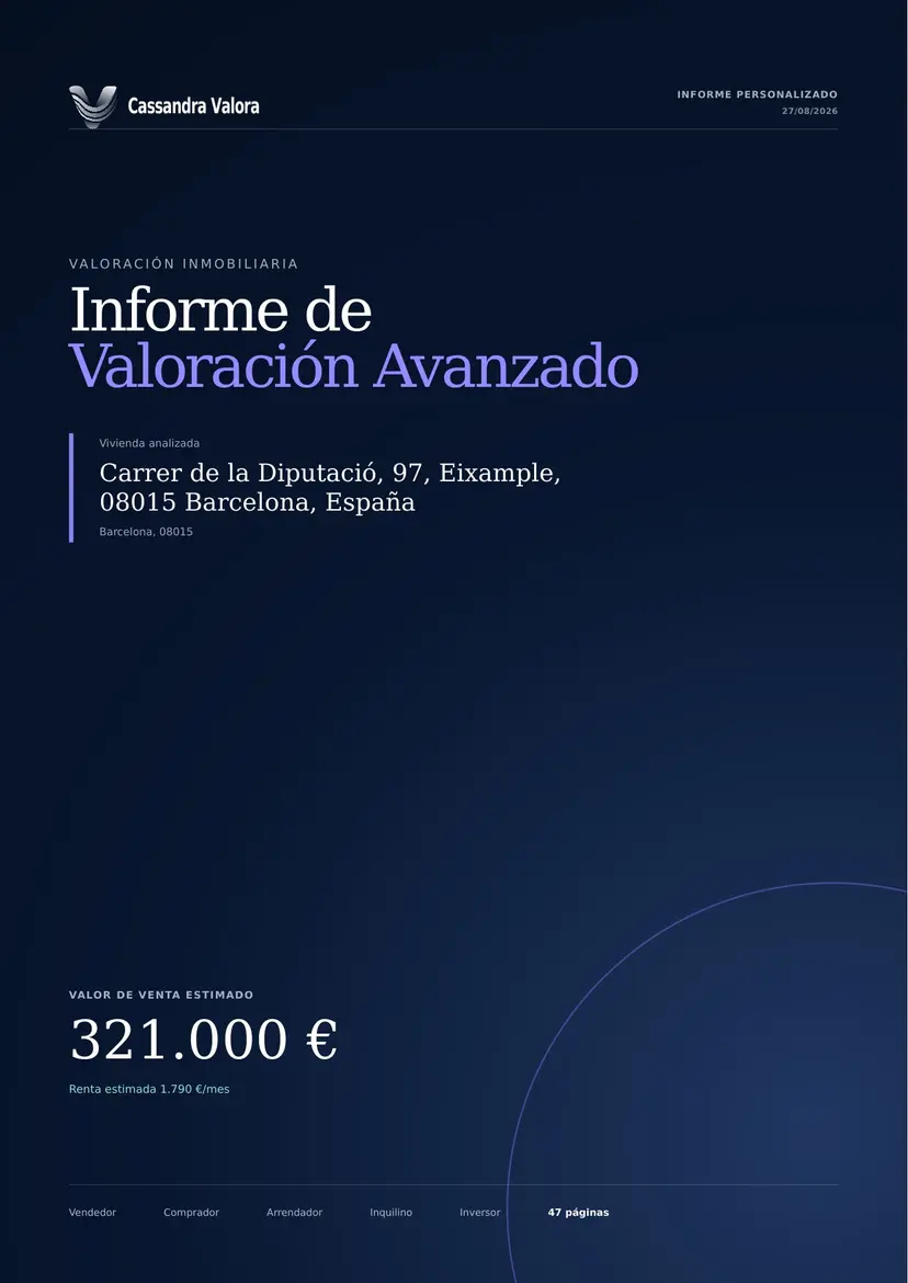 Capa do Relatório de Avaliação Avançada